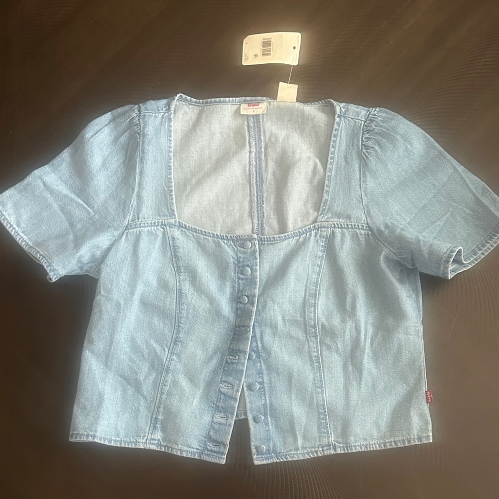 Levi's Light Blue Denim Shirt